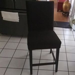 4 brand new black chairs